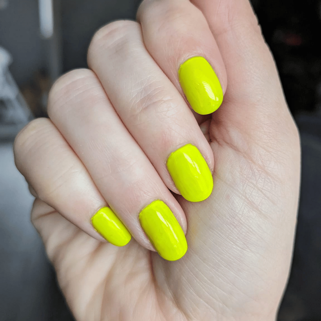 Lemon - Matte Neon Nail Powder
