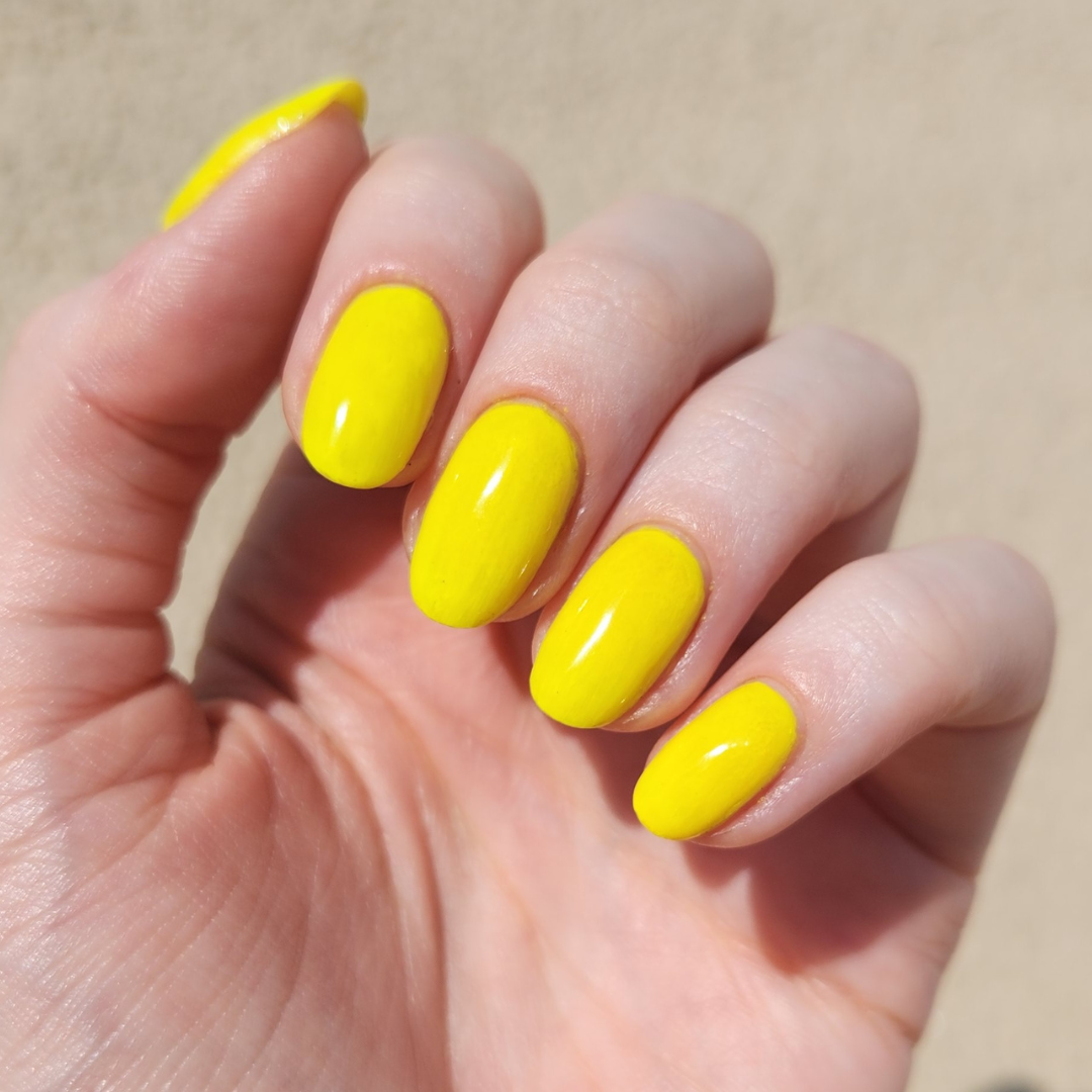 Lemon - Matte Neon Nail Powder