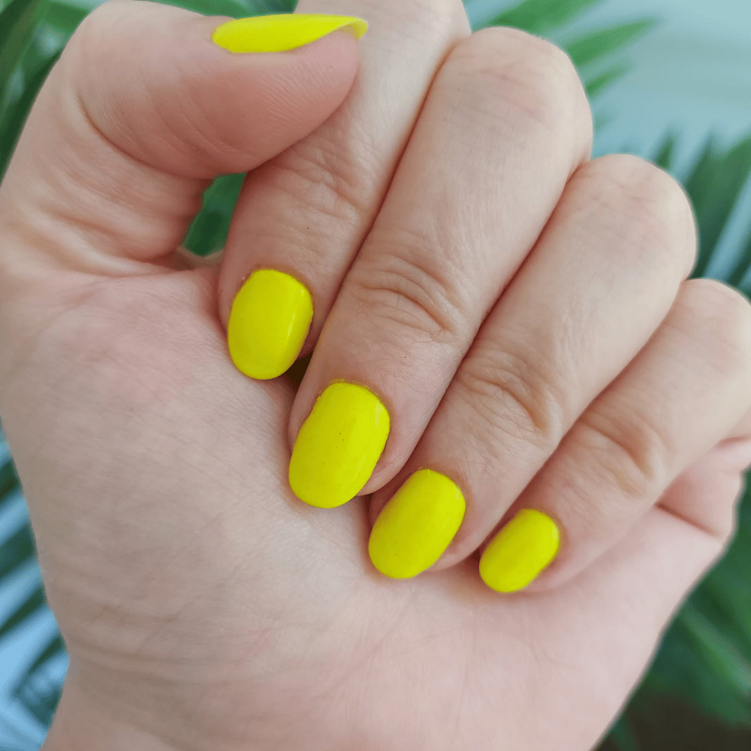 Lemon - Matte Neon Nail Powder