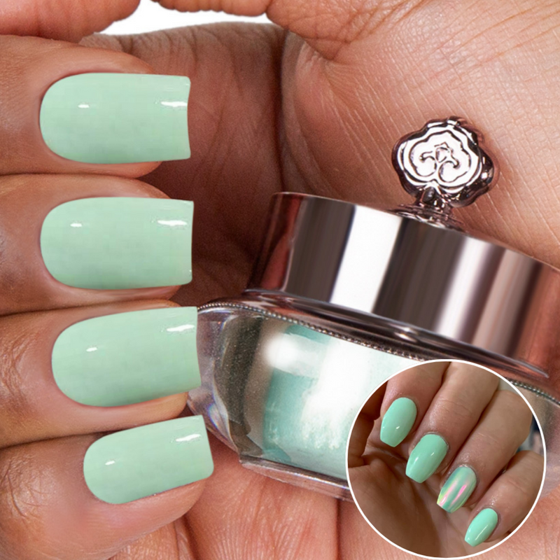 Green Tea - Matte Nail Powder