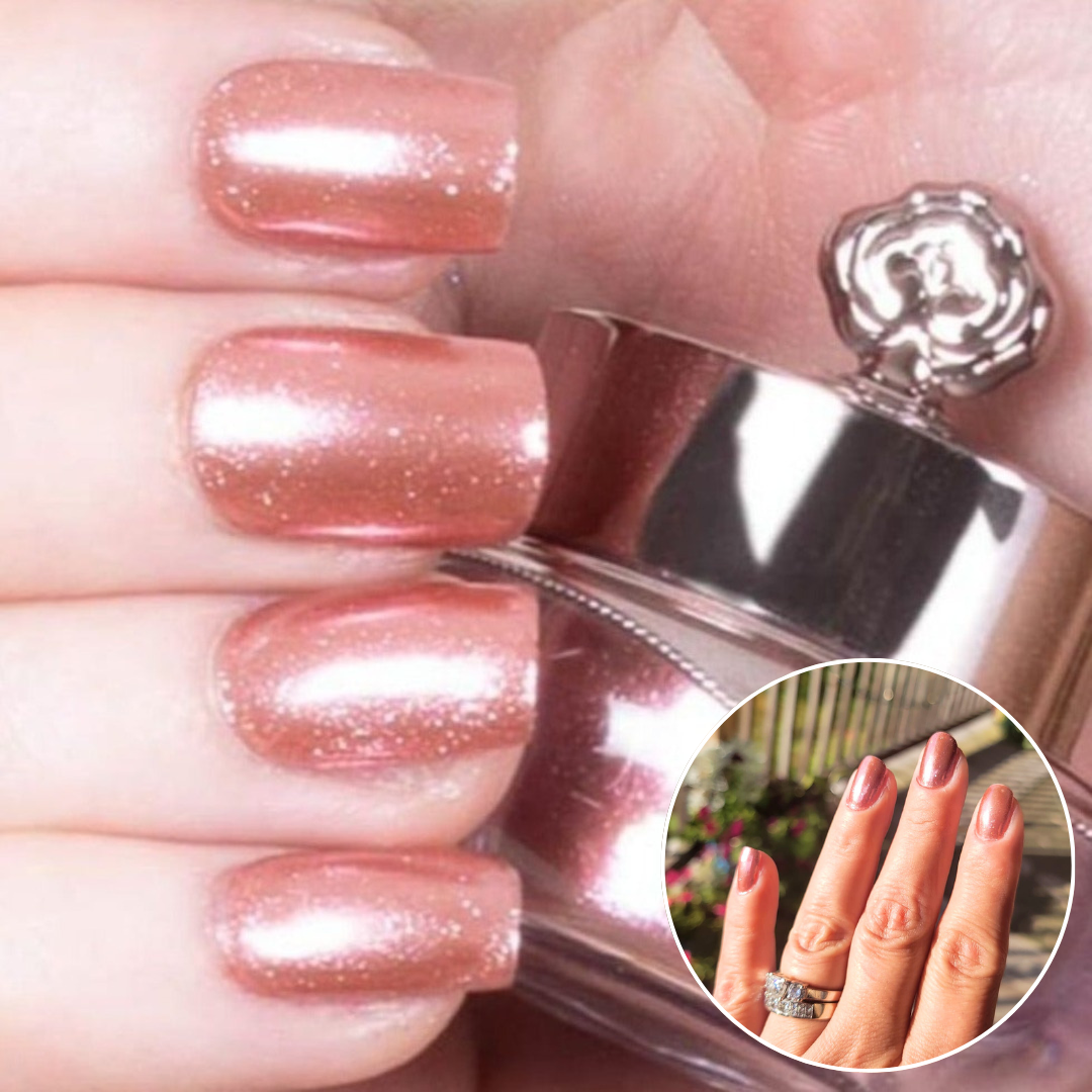 Blush - Metallic Nail Powder