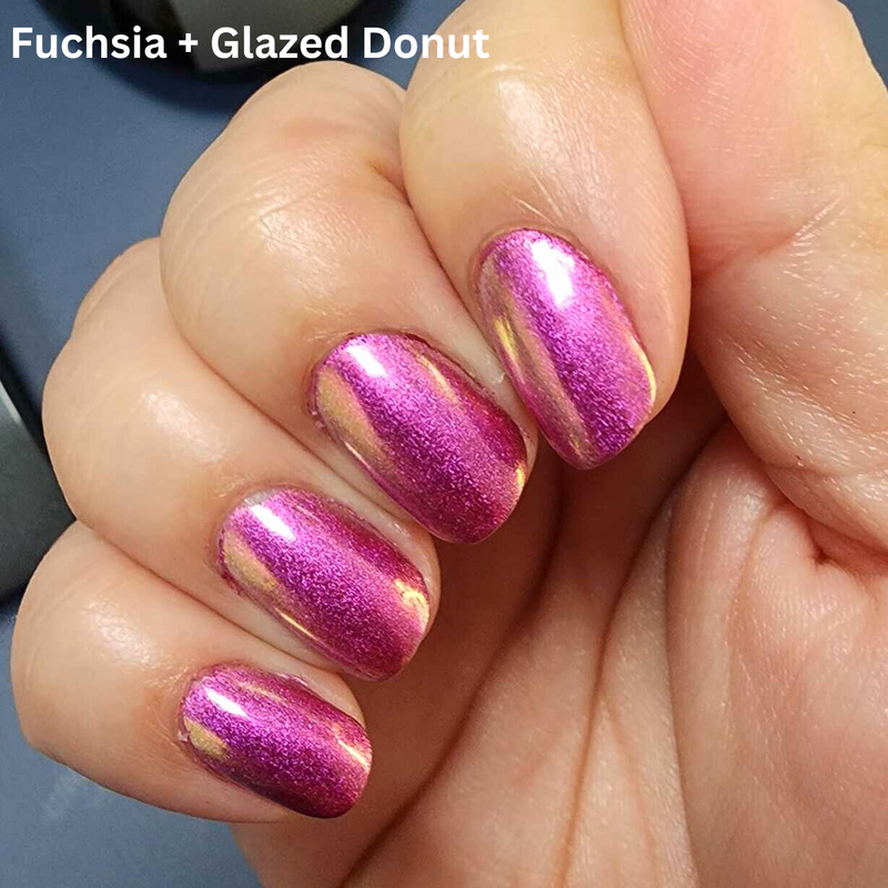 Glazed Donut - Metallic Nail Powder