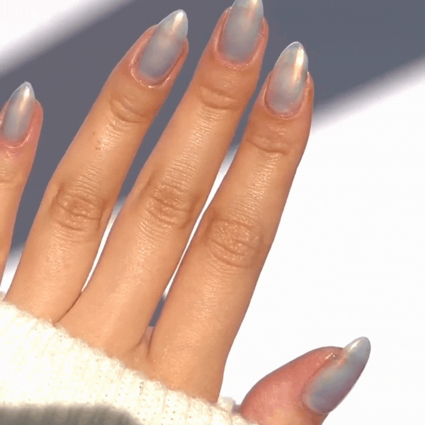 Glazed Amber - Metallic Nail Powder