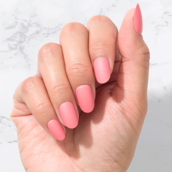 Paradise Pink - Oval Sustainable Nails