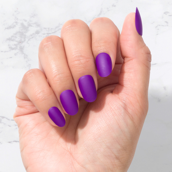 Sustainable Nails  - Purple Haze - Oval