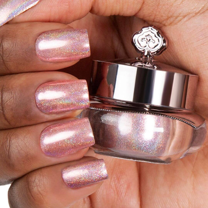 Rose Gold - Holographic Nail Powder