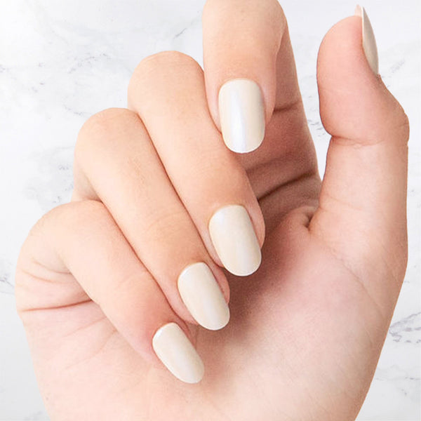 Sustainable Nails - Ivory - Oval