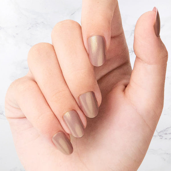 Nutmeg - Oval Sustainable Nails