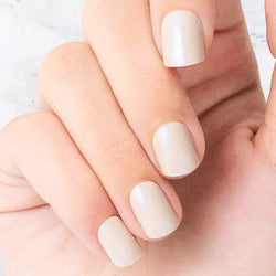 Sustainable Nails - Ivory - Square