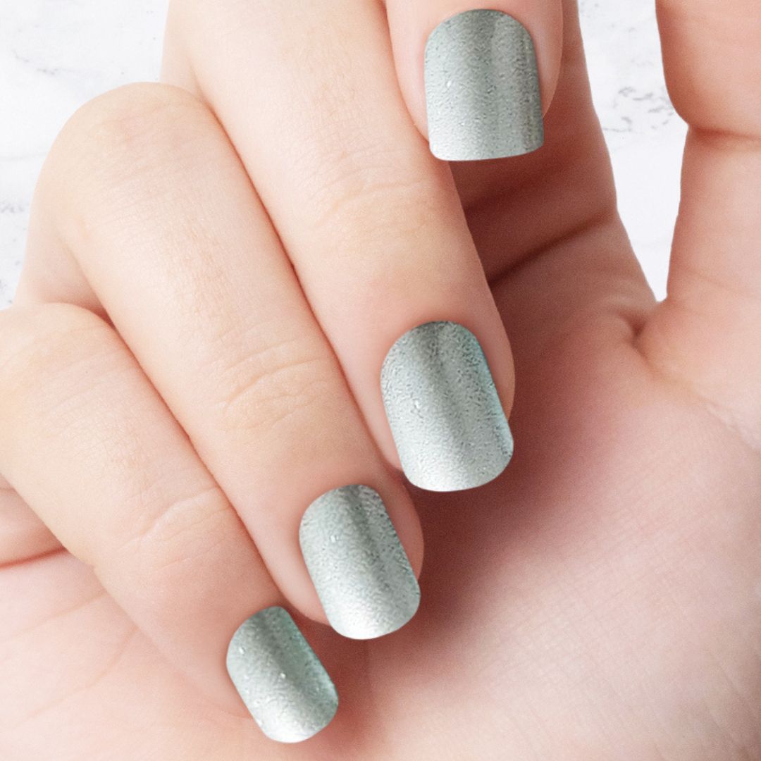 Pistachio Glazed - Square Sustainable Nails