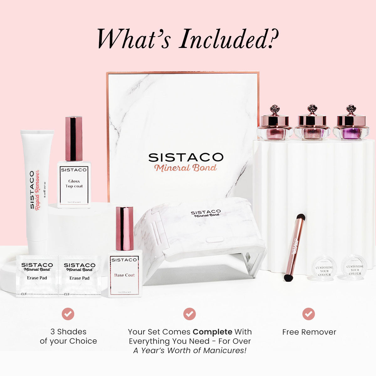 Mineral Bond Nail Set