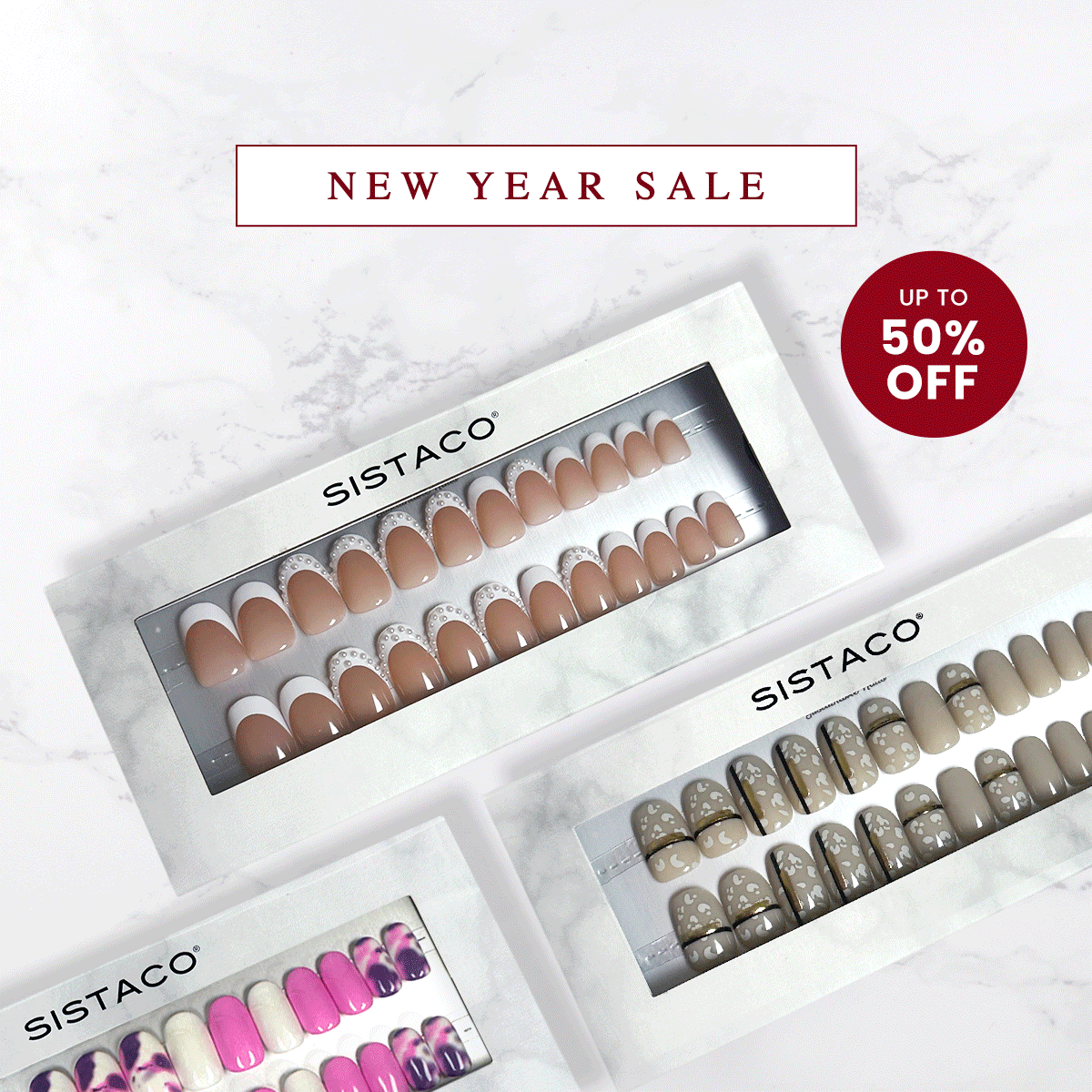 3 Piece Sustainable Nails Pack