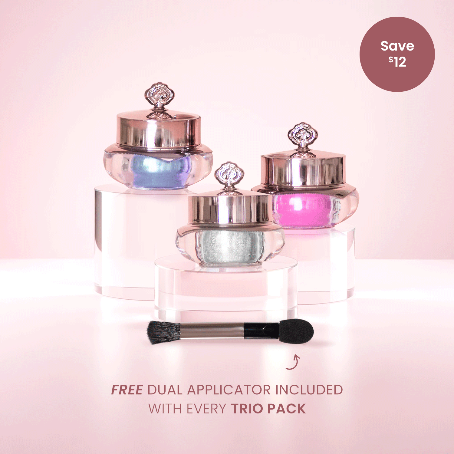 Powder Trio Pack + FREE APPLICATOR
