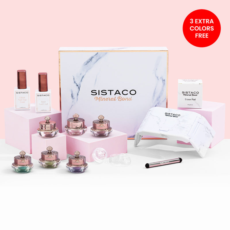 Sistaco™ Mineral Bond Nail Set (GET 3 EXTRA COLORS FREE!)