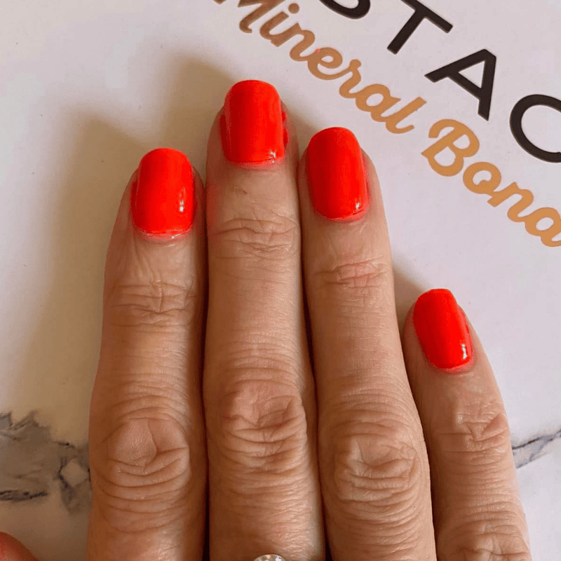 Vibrant Orange - Matte Nail Powder