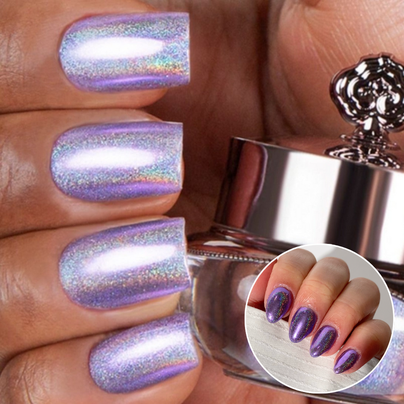 Violet Sky - Holographic Nail Powder