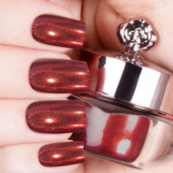 Xmas Red - Holographic Nail Powder