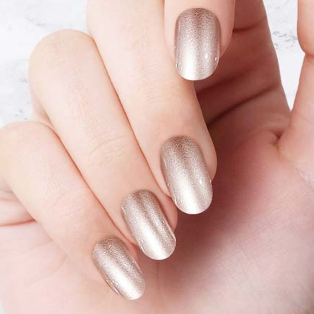 Biscuit Glazed - Oval Sustainable Nails