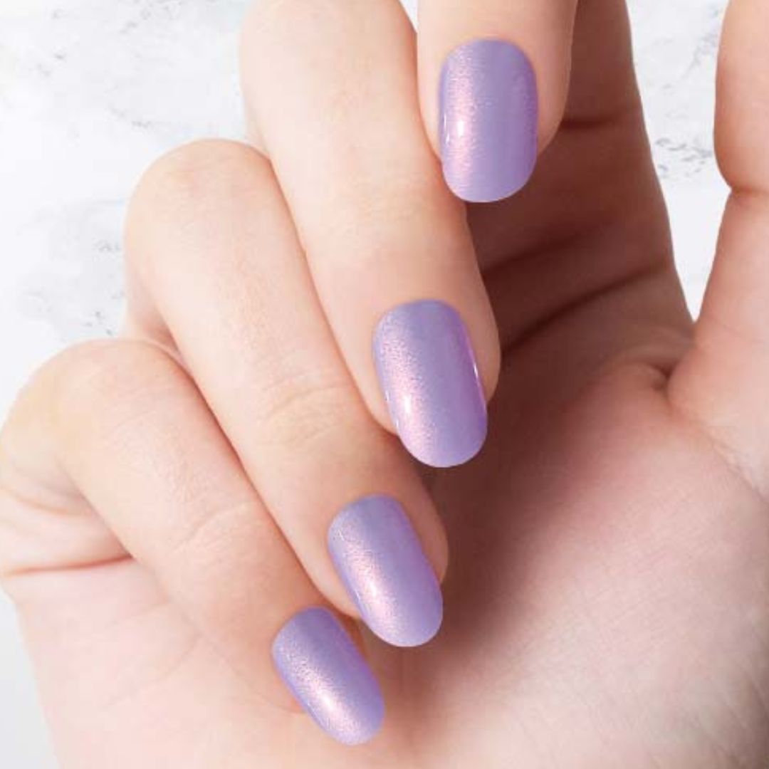 Heather Glazed - Oval Sustainable Nails