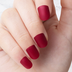 Sustainable Nails - Merlot - Square