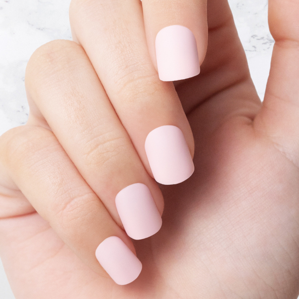 Muted Pink - Square Sustainable Nails