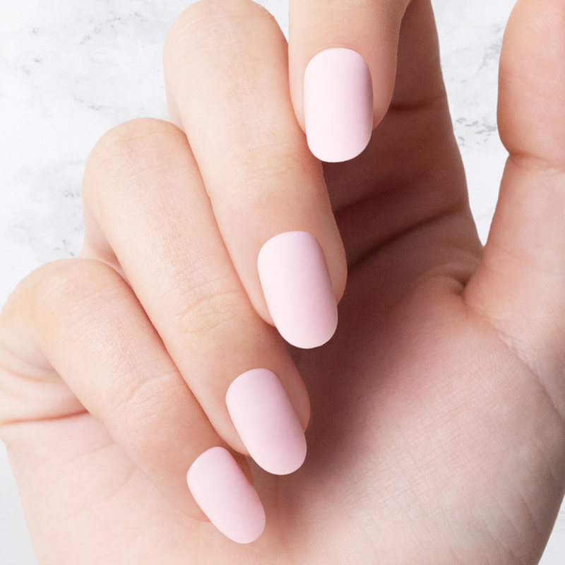 Sustainable Nails - Muted Pink - Oval