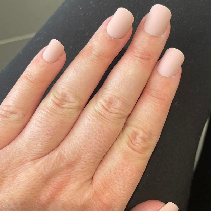 Salmon - Square Sustainable Nails