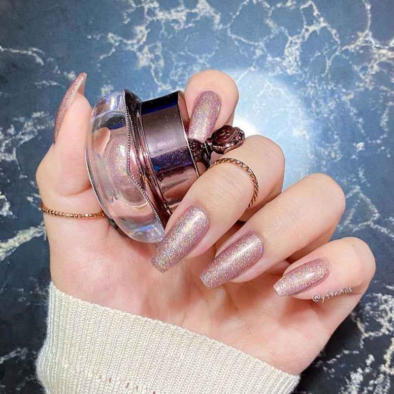 Latte - Holographic Nail Powder