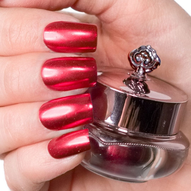 Red - Metallic Nail Powder