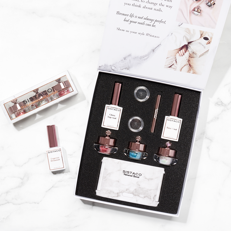 The Ultimate Set (Choose 6 Colours) + FREE TOP COAT MATTE + FREE NAIL ELIXIR